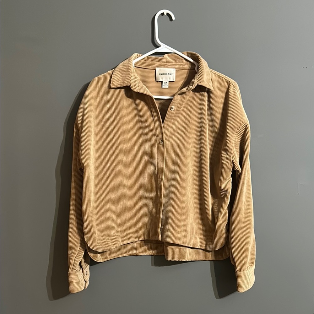 Industry Tan Utility Jacket Corduroy